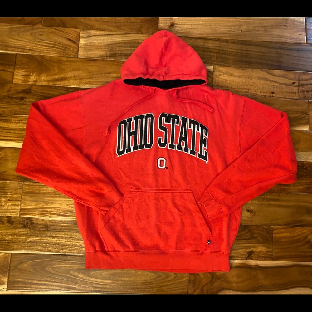 Vintage Ohio State Buckeyes Hoodie Sweatshirt XL